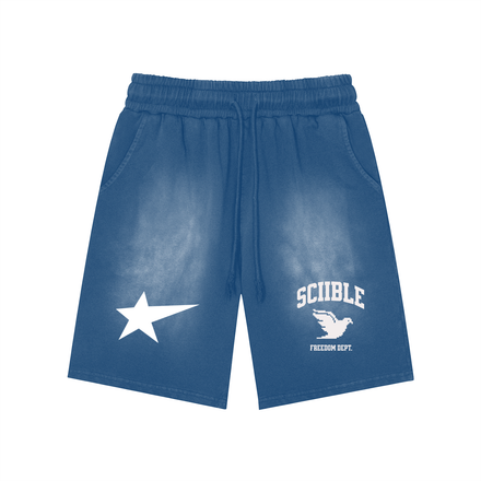 SAPPHIRE FADE WASHED SHORTS