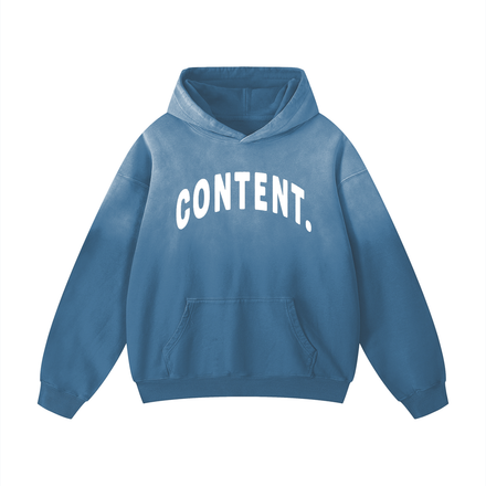 CONTENT. SUNFADE HOODIE