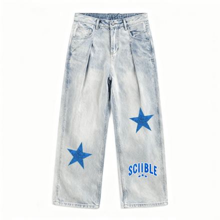 BlueStar Wide-Leg Jeans