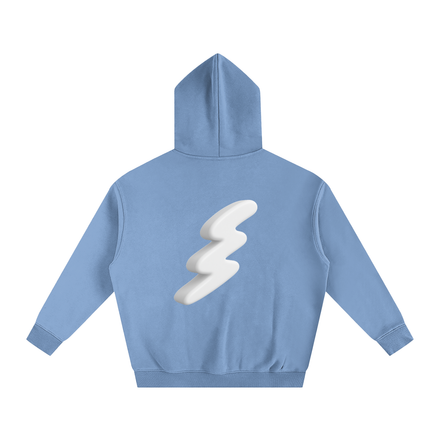 SKYBLU BOXY FLEECED HOODIE