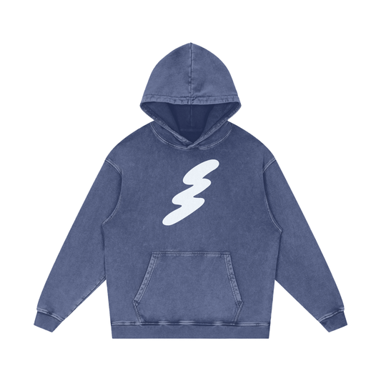 DARK SAPPHIRE LOGO HOODIE