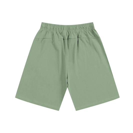 OLIVE LOGO SHORTS